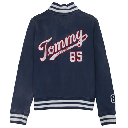 Mens UK Size XS Tommy Jeans Blue Cardigan Sweatshirt