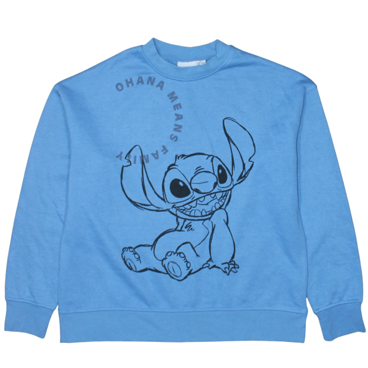 Womens UK Size XS Disney Blue Pullover Sweatshirt