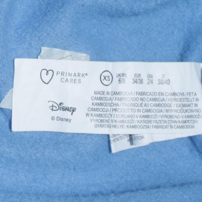 Womens UK Size XS Disney Blue Pullover Sweatshirt