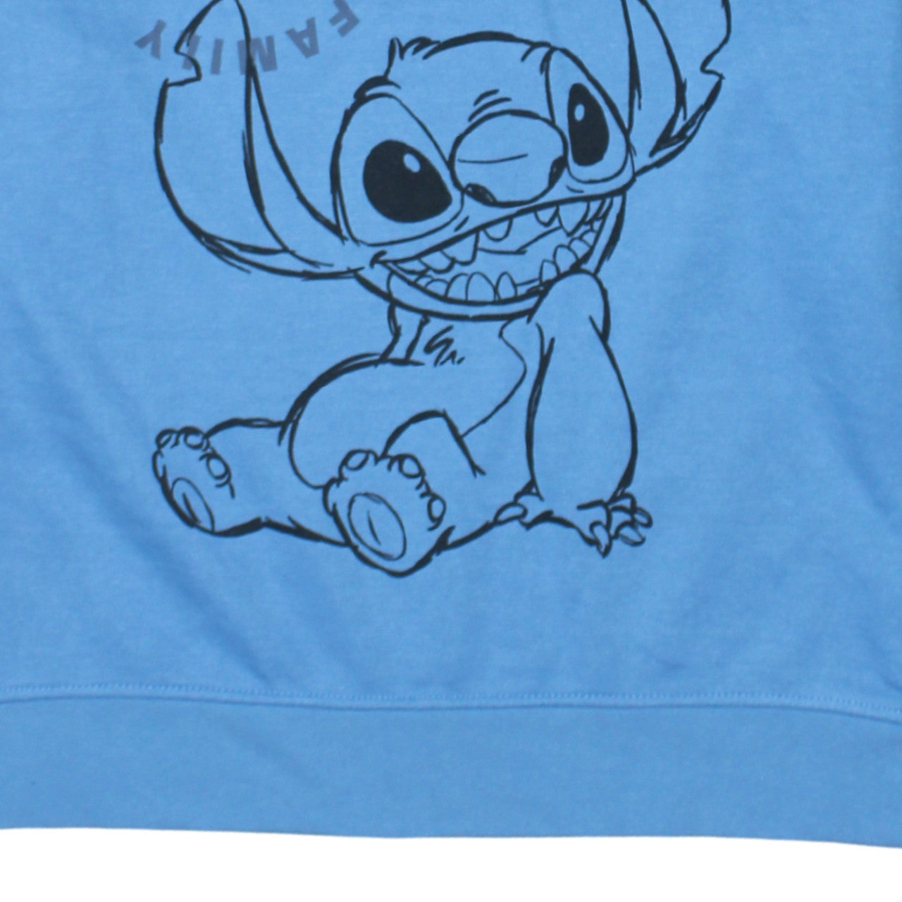 Womens UK Size XS Disney Blue Pullover Sweatshirt