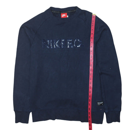 Mens UK Size S Nike Blue Pullover Sweatshirt