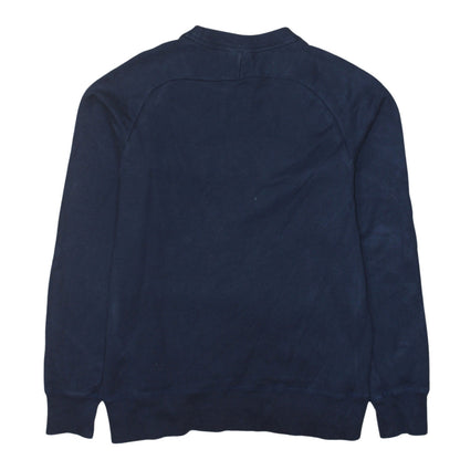 Mens UK Size S Nike Blue Pullover Sweatshirt