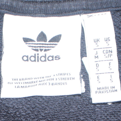 Mens UK Size S adidas Black Pullover Sweatshirt