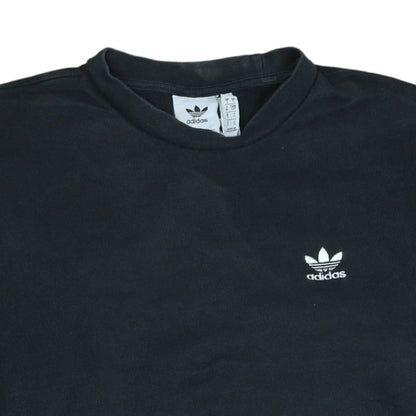 Mens UK Size S adidas Black Pullover Sweatshirt