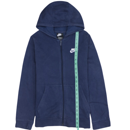 Boys UK Size L Nike Blue Full Zip Hoodie
