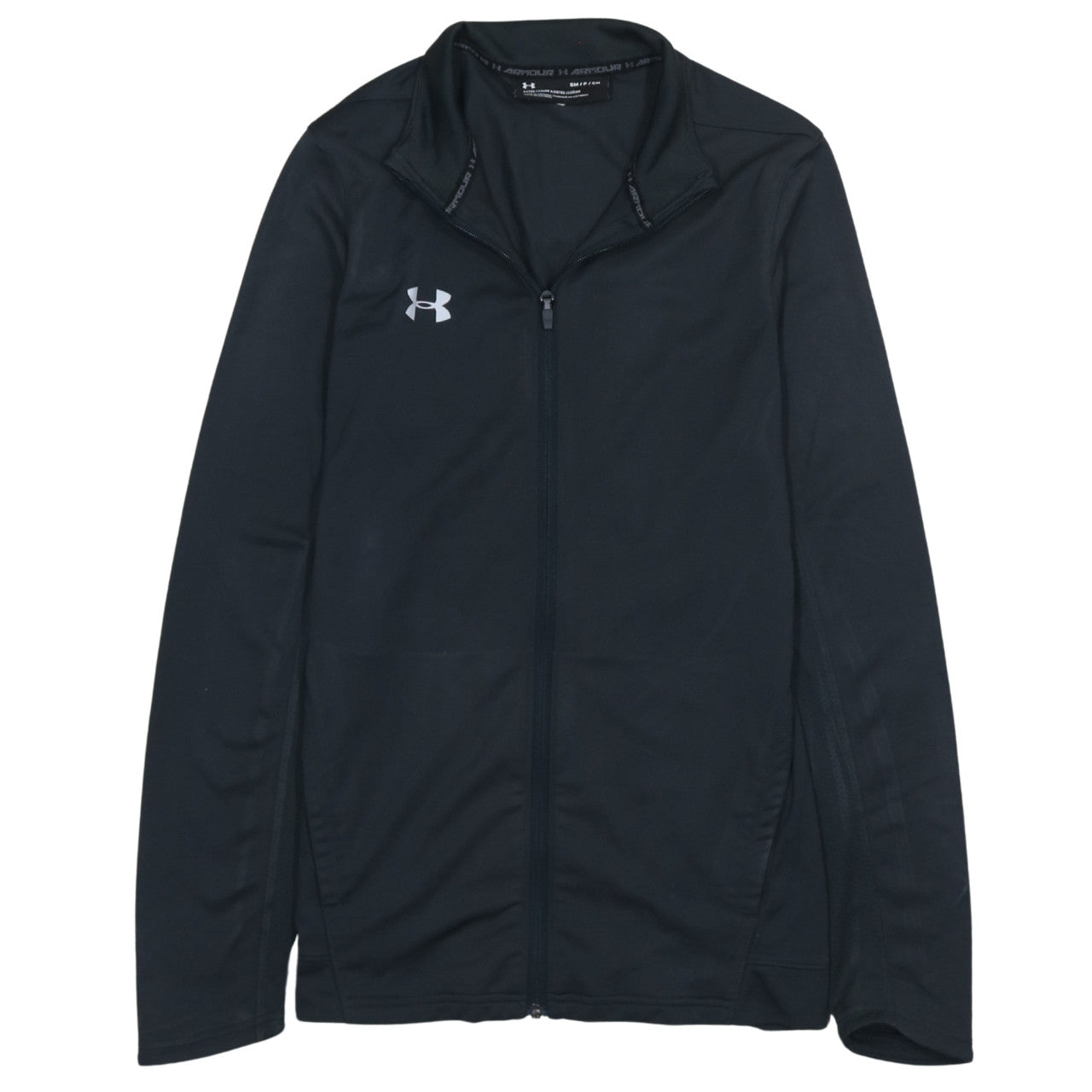 Mens UK Size S Under armour Black Full Zip Sweatshirt