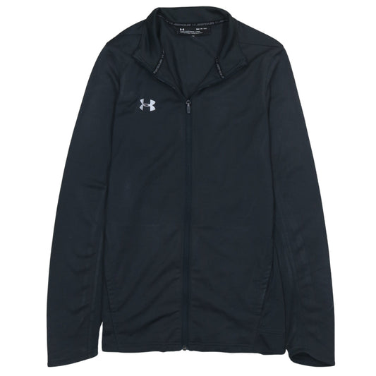 Mens UK Size S Under armour Black Full Zip Sweatshirt