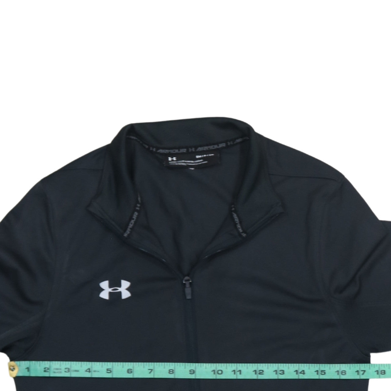 Mens UK Size S Under armour Black Full Zip Sweatshirt