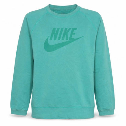 Mens UK Size M Nike Green Pullover Sweatshirt