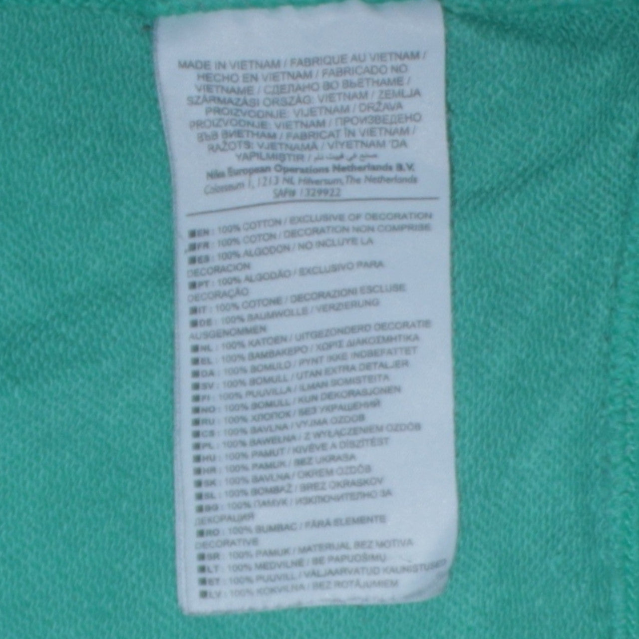 Mens UK Size M Nike Green Pullover Sweatshirt