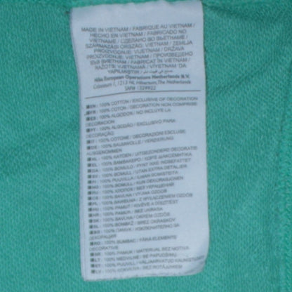 Mens UK Size M Nike Green Pullover Sweatshirt