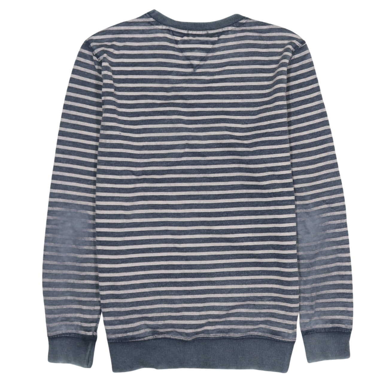 Mens UK Size M Hilfiger Denim Blue Pullover Sweatshirt