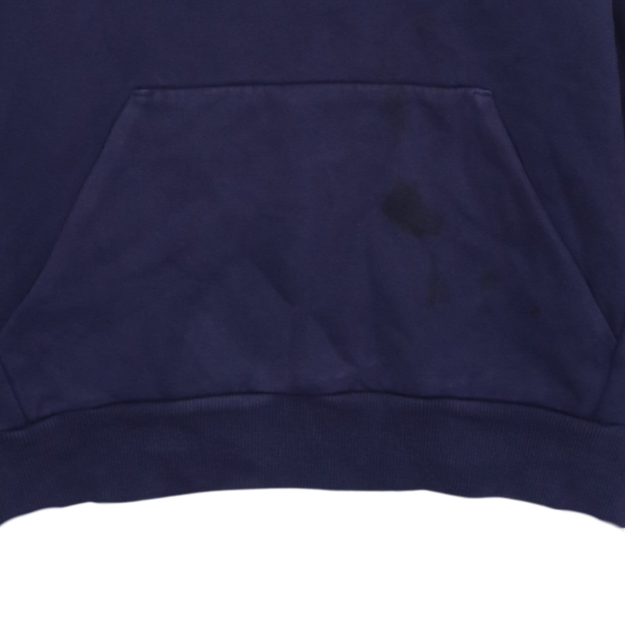 Mens UK Size XL PUMA Blue Pullover Hoodie
