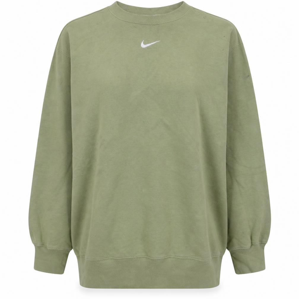Womens UK Size XL Nike Green Pullover Sweatshirt