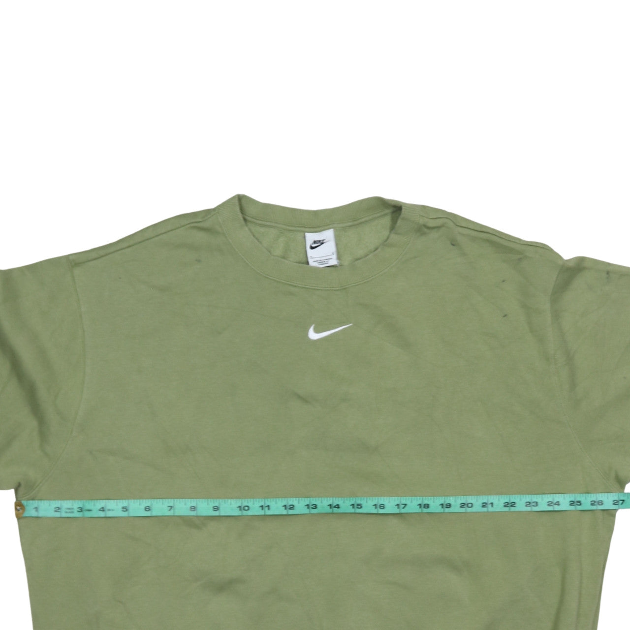 Womens UK Size XL Nike Green Pullover Sweatshirt