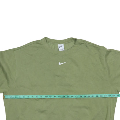 Womens UK Size XL Nike Green Pullover Sweatshirt
