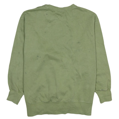 Womens UK Size XL Nike Green Pullover Sweatshirt