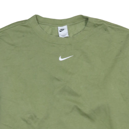 Womens UK Size XL Nike Green Pullover Sweatshirt