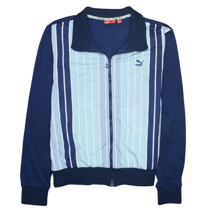 Mens UK Size M PUMA Blue Full Zip Sweatshirt