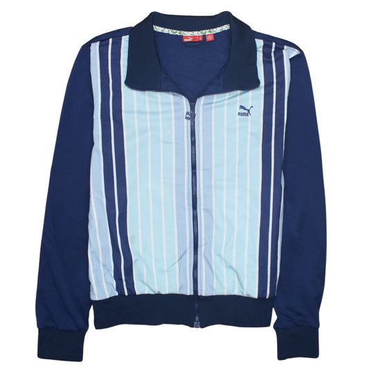 Mens UK Size M PUMA Blue Full Zip Sweatshirt