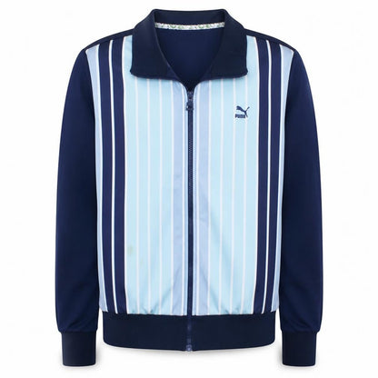 Mens UK Size M PUMA Blue Full Zip Sweatshirt