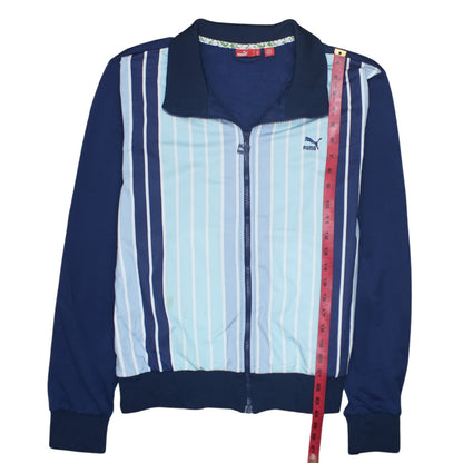 Mens UK Size M PUMA Blue Full Zip Sweatshirt