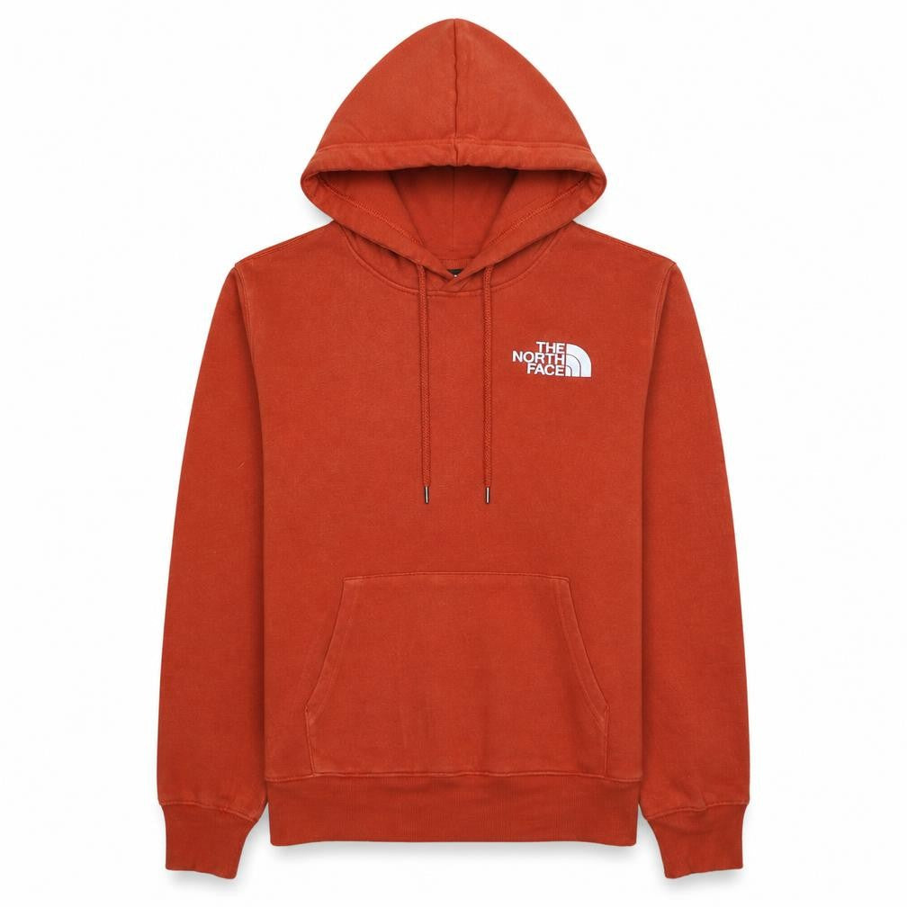 Mens UK Size S The North Face Red Pullover Hoodie