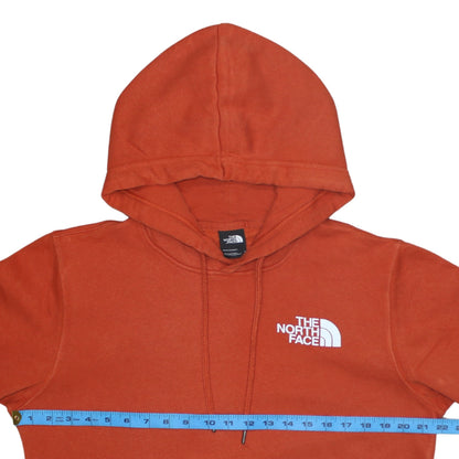 Mens UK Size S The North Face Red Pullover Hoodie