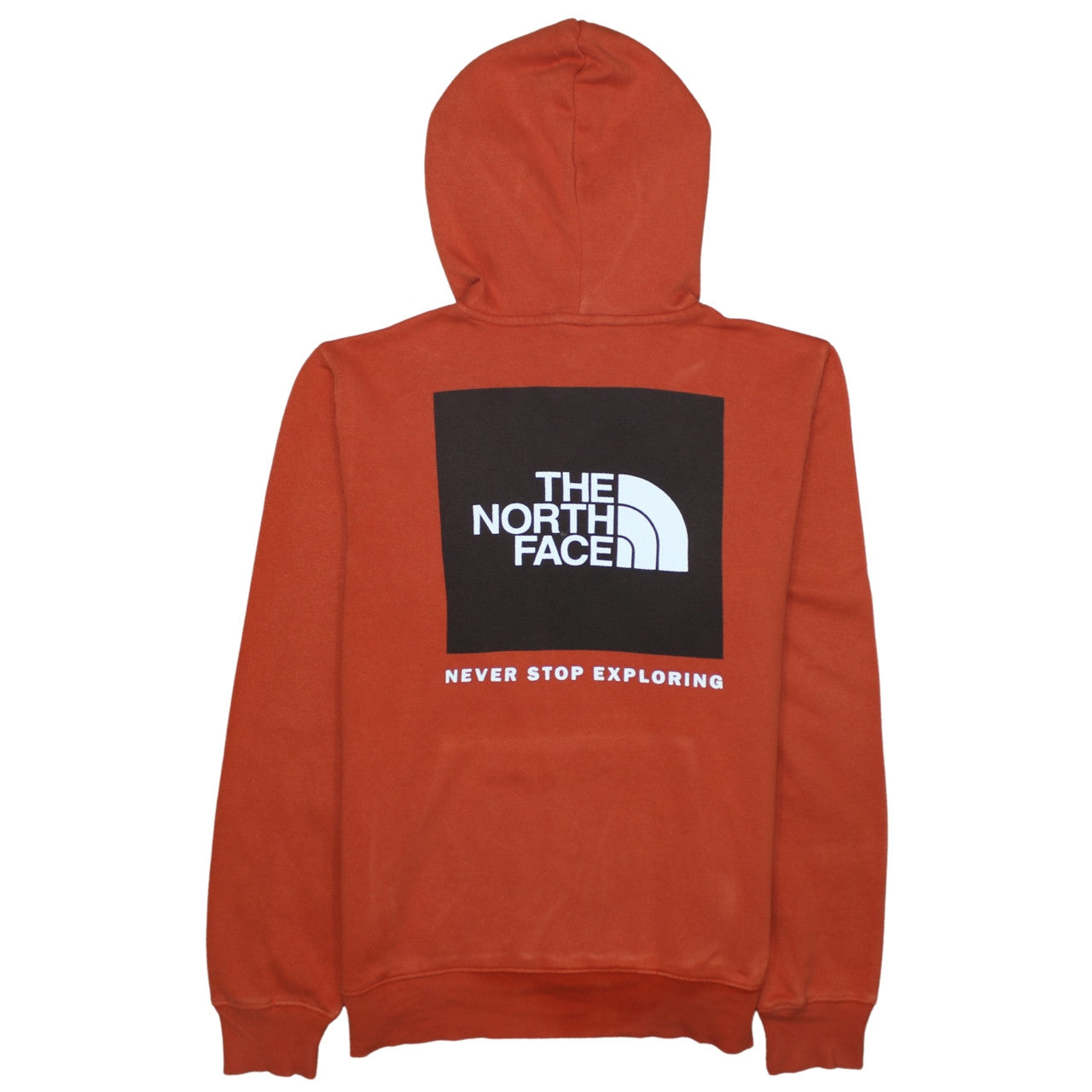 Mens UK Size S The North Face Red Pullover Hoodie