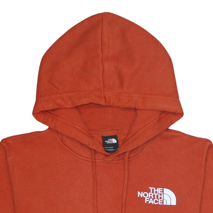Mens UK Size S The North Face Red Pullover Hoodie