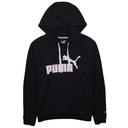 Womens UK Size 12 PUMA Black Pullover Hoodie