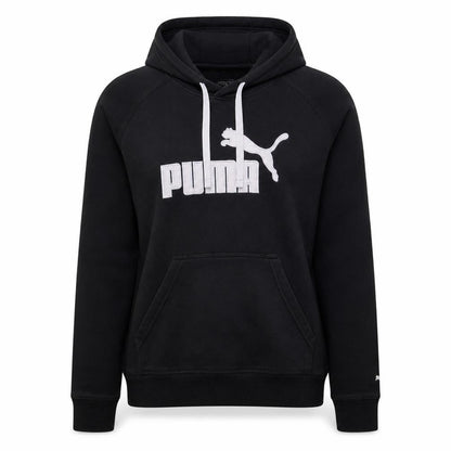 Womens UK Size 12 PUMA Black Pullover Hoodie