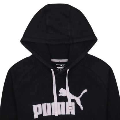 Womens UK Size 12 PUMA Black Pullover Hoodie