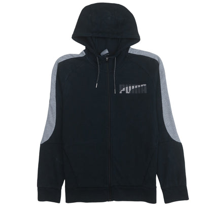 Mens UK Size M PUMA Black Full Zip Hoodie