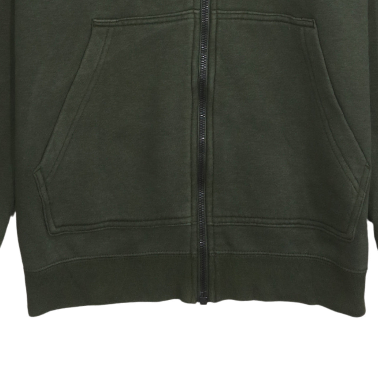 Mens UK Size XS Nike Green Full Zip Hoodie