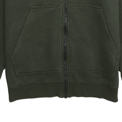 Mens UK Size XS Nike Green Full Zip Hoodie