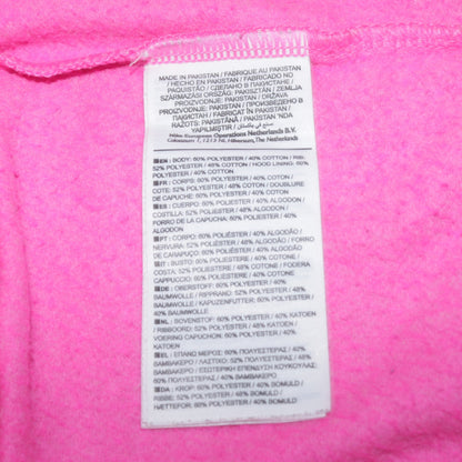 Womens UK Size L Nike Pink Full Zip Hoodie