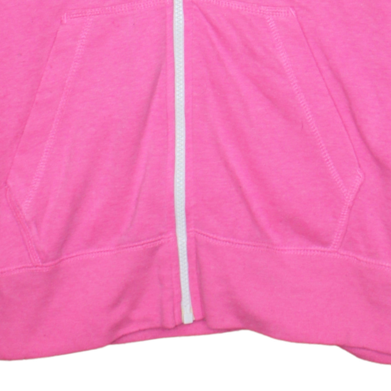 Womens UK Size L Nike Pink Full Zip Hoodie
