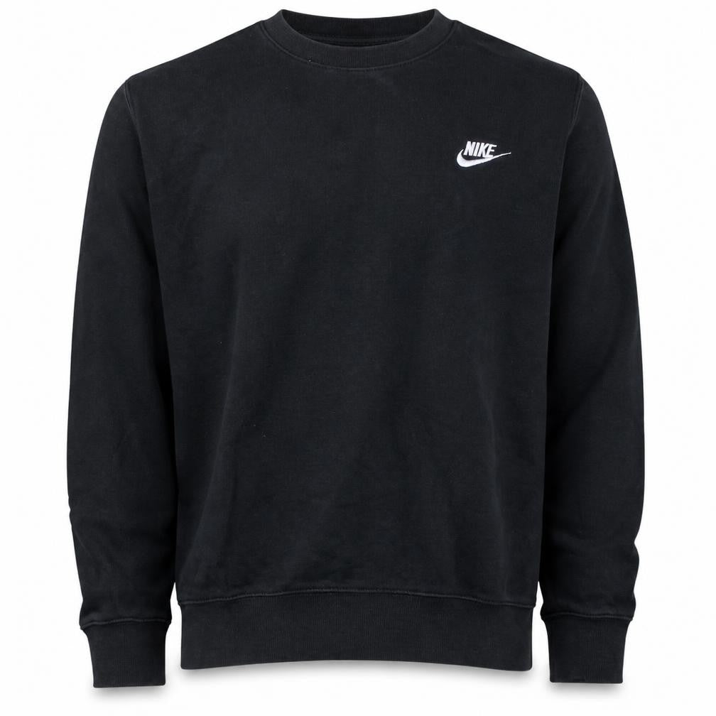 Mens UK Size M Nike Black Pullover Sweatshirt