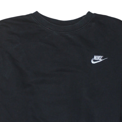 Mens UK Size M Nike Black Pullover Sweatshirt
