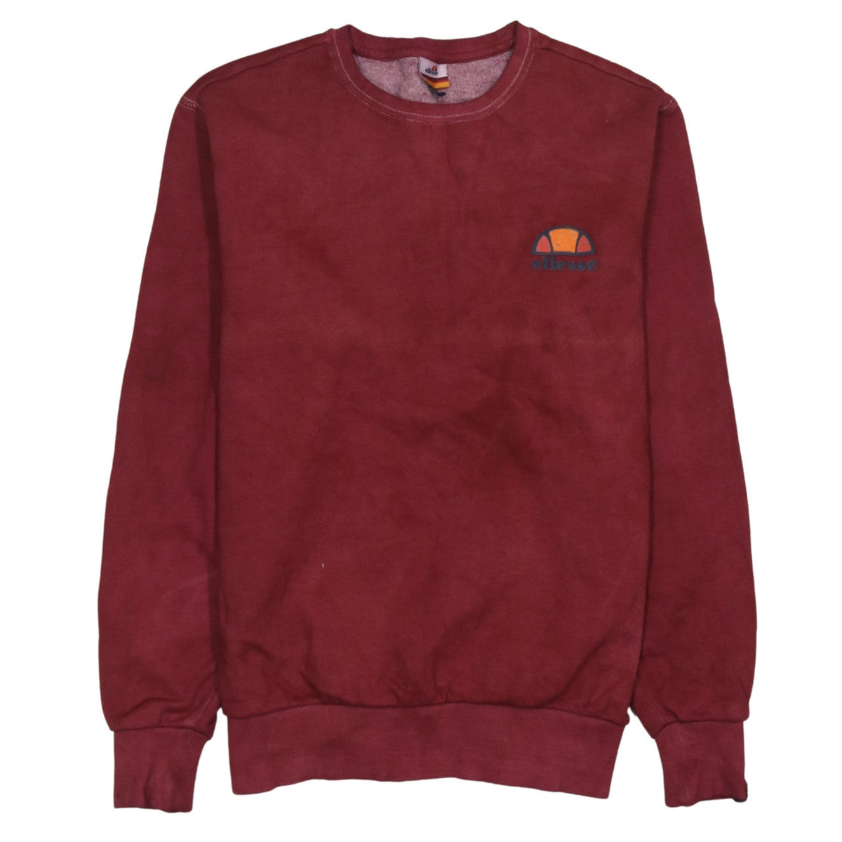 Mens UK Size M ellesse Red Pullover Sweatshirt