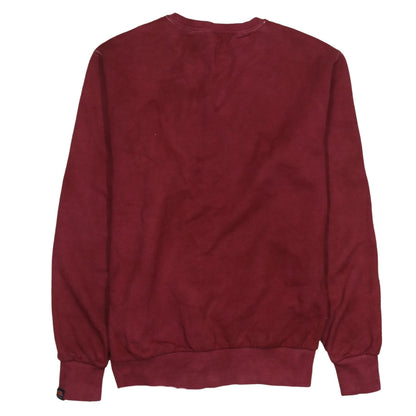 Mens UK Size M ellesse Red Pullover Sweatshirt