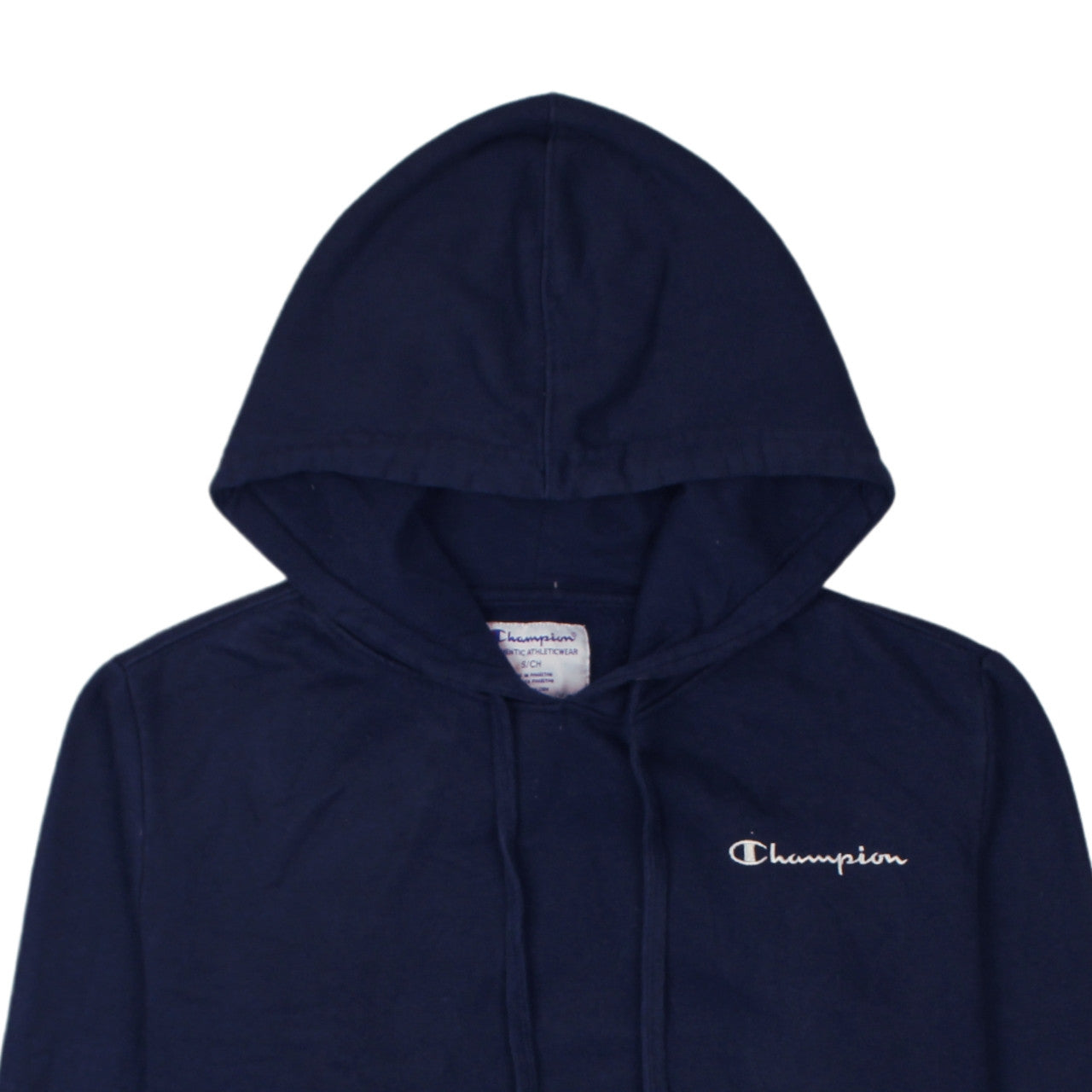 Mens UK Size S Champion Blue Pullover Hoodie