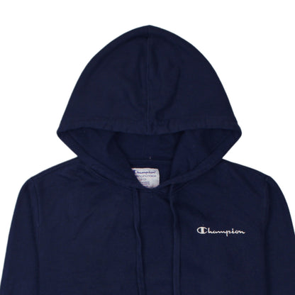 Mens UK Size S Champion Blue Pullover Hoodie