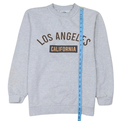 Mens UK Size M Uneek Grey Pullover Sweatshirt