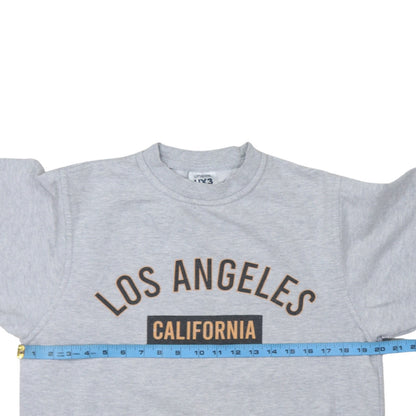 Mens UK Size M Uneek Grey Pullover Sweatshirt