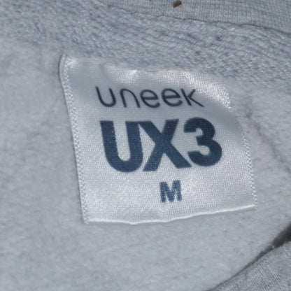 Mens UK Size M Uneek Grey Pullover Sweatshirt
