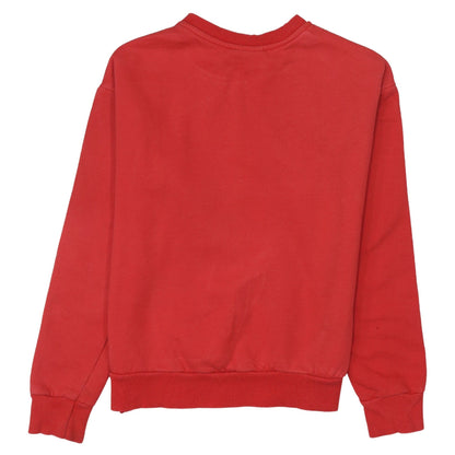 Womens UK Size 2XS Primark Red Pullover Sweatshirt