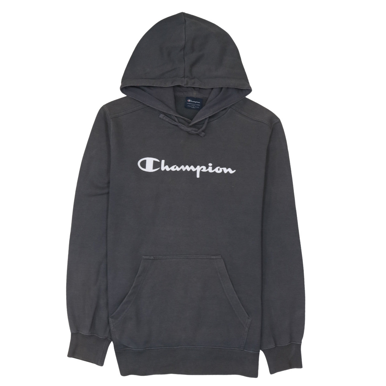 Mens UK Size L Champion Grey Pullover Hoodie