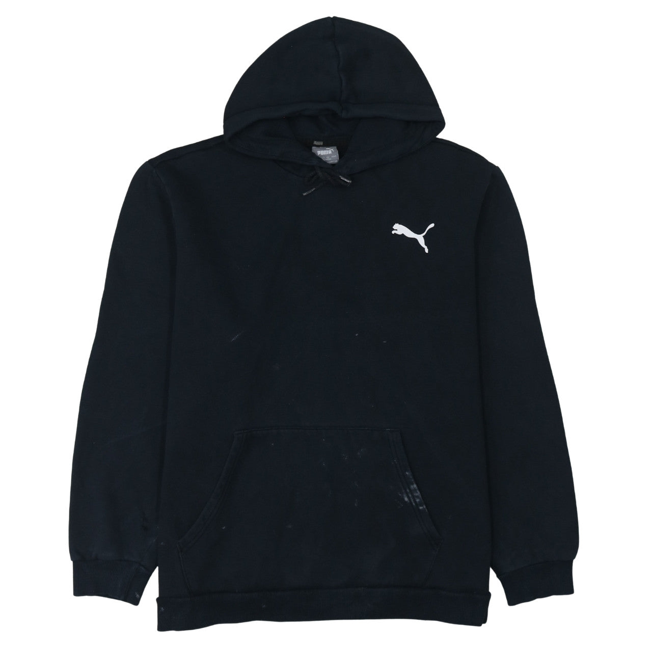 Mens UK Size 2XL PUMA Black Pullover Hoodie